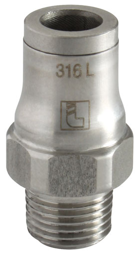 4mm x 1/8" MALE STUD BSPT - LE-3805 04 10